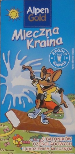 Alpen Gold Mleczna Kraina male zrodlo wapnia