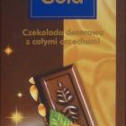 Alpen Gold srednie pion kwadrat deserowa z calymi orzechami kokarda