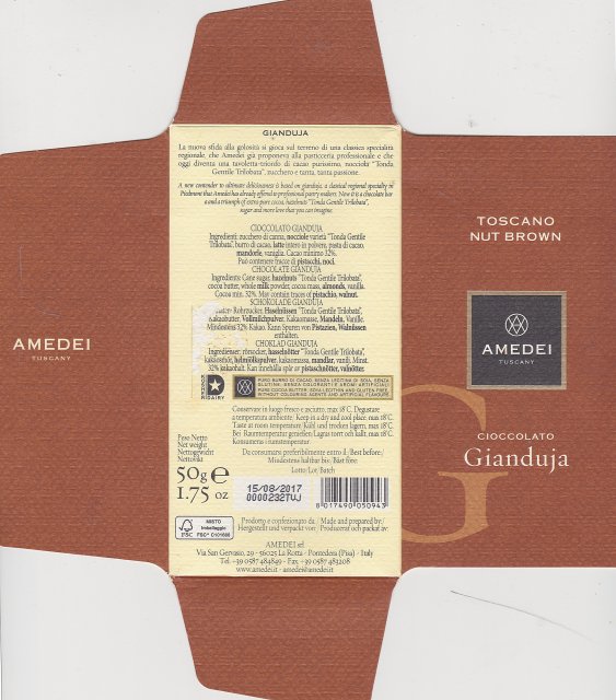 Amedei 1 gianduja