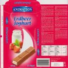 Animation erdbeer joghurt