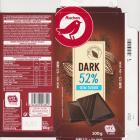 Auchan 6 dark 52 low sugar UTZ