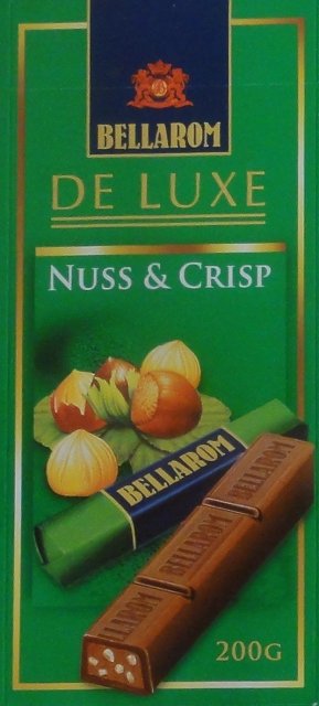 Bellarom srednie de luxe batonik nuss & crisp_cr