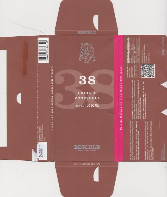 Beschle 38 criollo venezuela milk 38