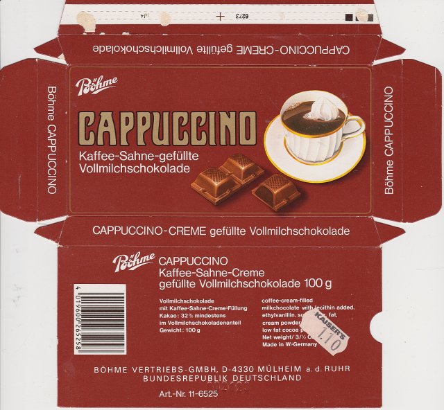 Bohme Cappuccino