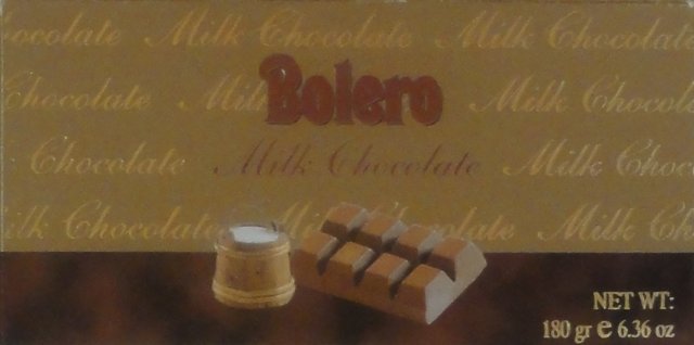 Bolero milk chocolate_cr