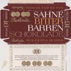 Burkbraun poziom sahne bitter barren schokolade