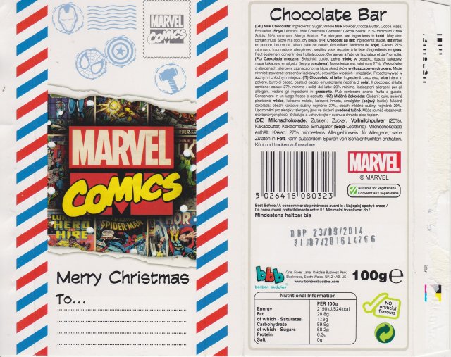 bonbonbuddies Marvel Comics