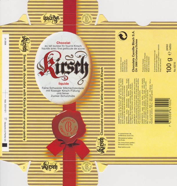 Camille Bloch pion 1 Kirsch