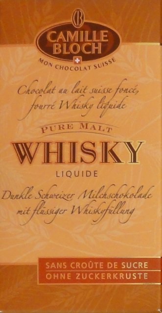 Camille Bloch pion 2 Whisky