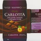 Carla 00 Carlotta 70 horka cokolada s liskovymi orechy