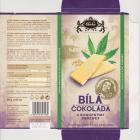 Carla 1 Bila cokolada s konopnymi seminky