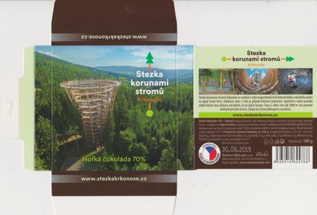 Carla horka 70 stezka korunami stromu