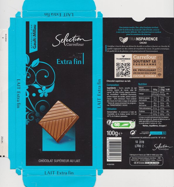 Carrefour Selection extra fin