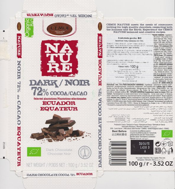 Cemoi Nature dark 72 Ecuador