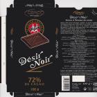Cemoi le grand chocolat Desir Noir 72%
