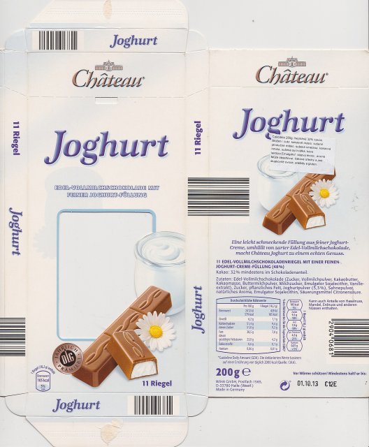Chateau pion Joghurt