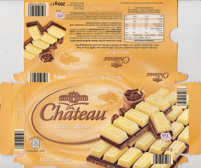 Chateau poziom kolko Mokka Room 186kcal UTZ