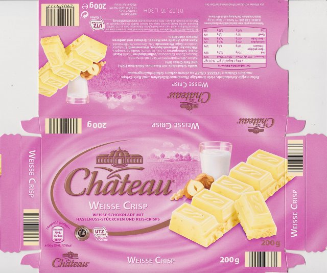 Chateau poziom kolko Weisse Crisp 192kcal DLG UTZ