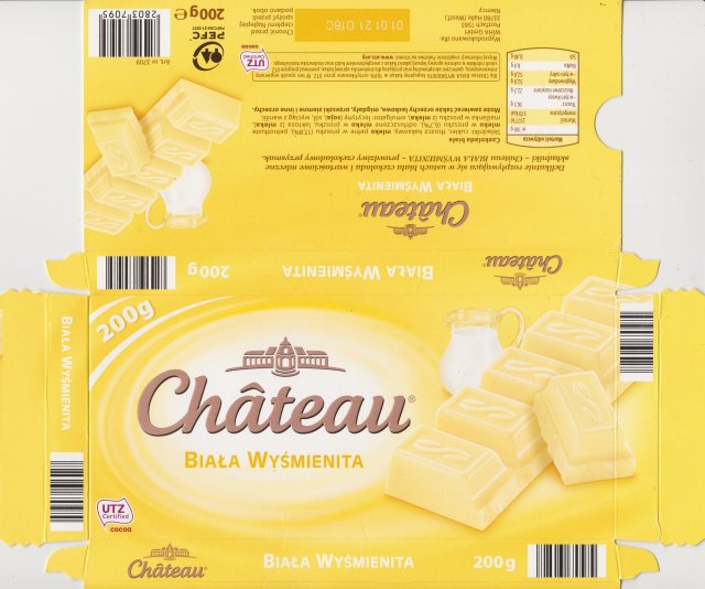 Chateau poziom kolko biala wysmienita UTZ