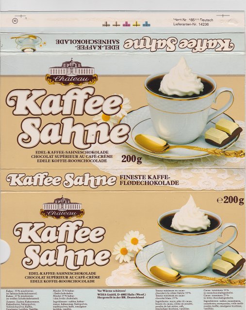 Chateau poziom kreska Kaffee Sahne edel _x_