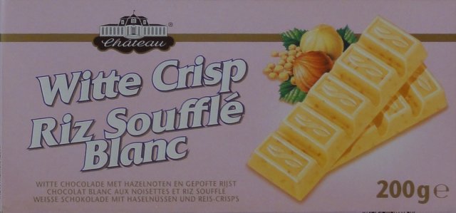 Chateau poziom kreska Witte Crisp Riz Souffle Blanc_cr