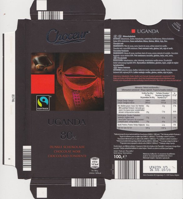 Choceur srednie pion 8 51 Uganda 80 147kcal