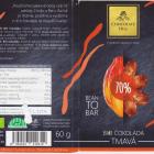 Chocolate Hill 70 z odrudy crioll z Peru bio tmava