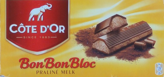 Cote dOr male poziom 3 BonBonBloc Praline Melk