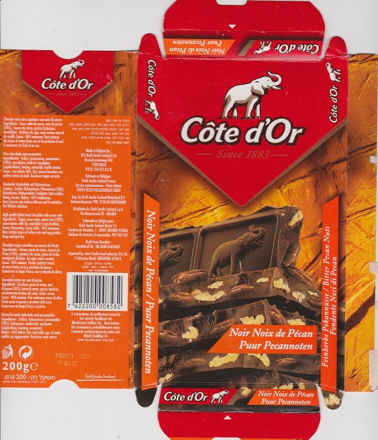 Cote dOr pion 10 noir noix de Pecan