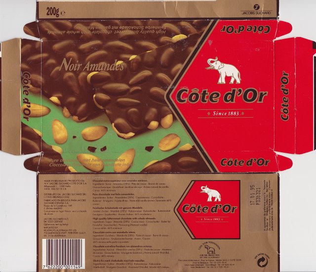 Cote dOr poziom 1a Noir Amandes