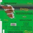 Davinia milk chocolate with hazelnuts