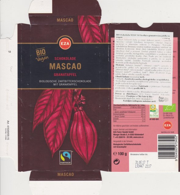 EZA mascao granatapfel