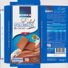 Edeka 2 Schweizer Edel Vollmilch 33 cacao 56kcal UTZ