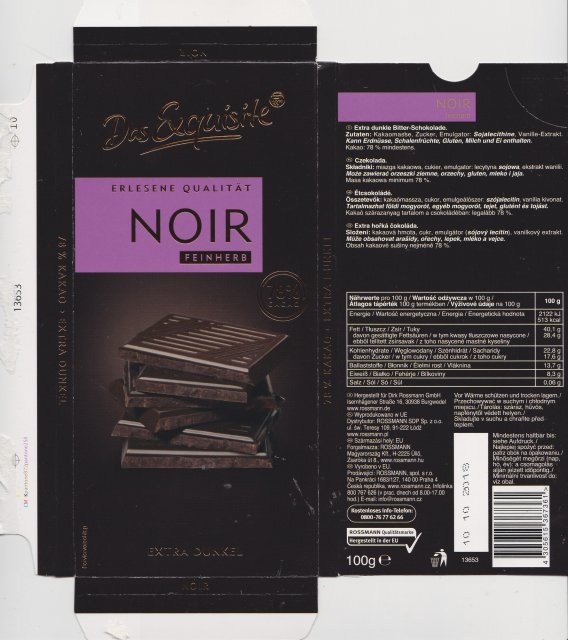 Exquisite 3 erlesene qualitat noir feinherb