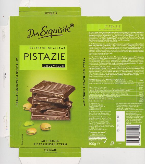 Exquisite 3 erlesene qualitat pistazie