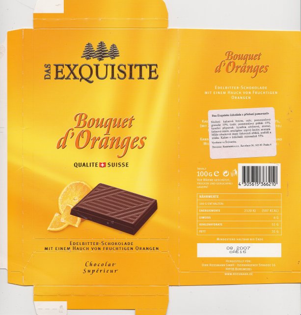 Exquisite 5 bouquet d'Oranges