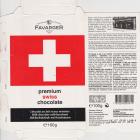 Favarger flag milk chocolate with hazelnuts