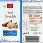Favorina milk with marzipan filling fairtrade