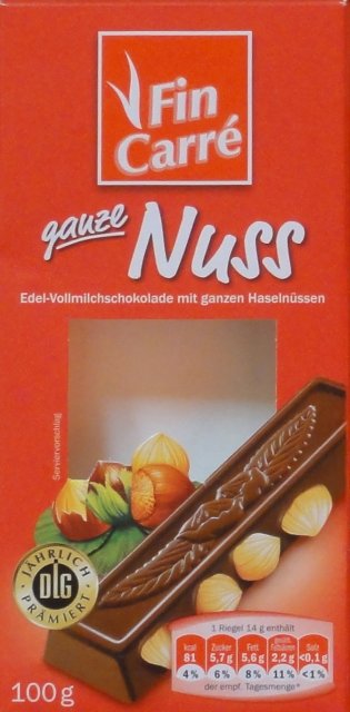 Fin Carre male 2 ganze nuss czerwona dig_cr