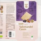 Gepa 1a vegan white salzmandel cassis fair