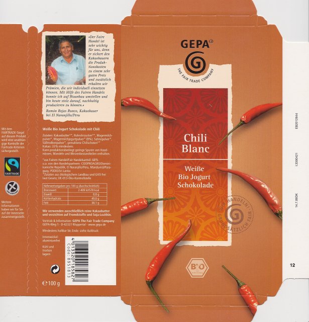 Gepa Chili Blanc
