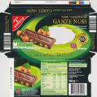 Gut&Gunstig Edel vollmilch ganze nuss utz dlg 101kcal