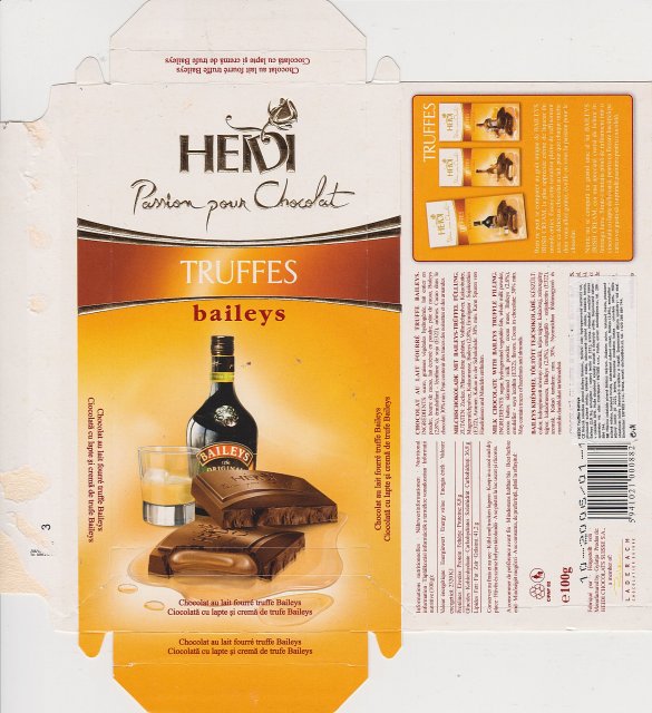 Heidi srednie passion pour chocolat Truffes