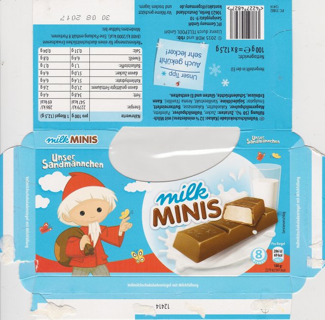 IFC DE milk minis unser Sandmannchen 69kcal