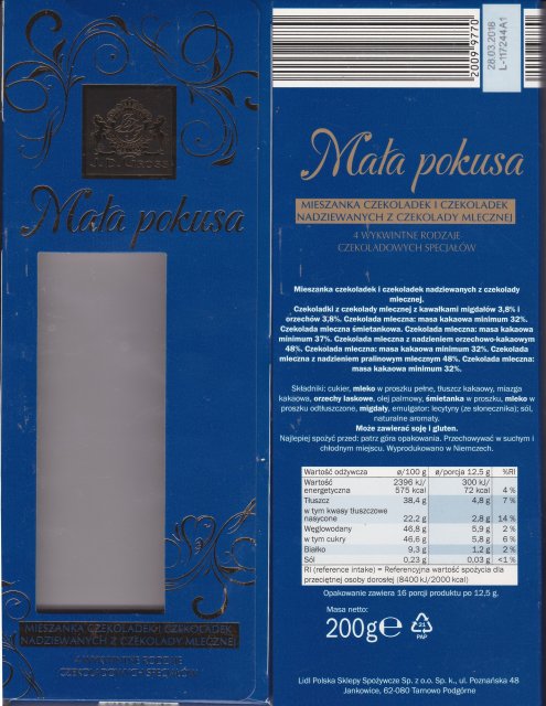J D Gross Mala pokusa