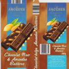 Jacques 3 Chocolat Noir Amandes Entieres