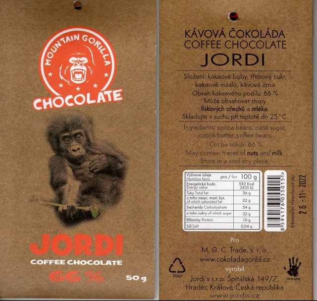 Jordis 4 coffee chocolate 66