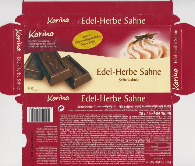 Karina srednie 1 Edel Herbe Sahne