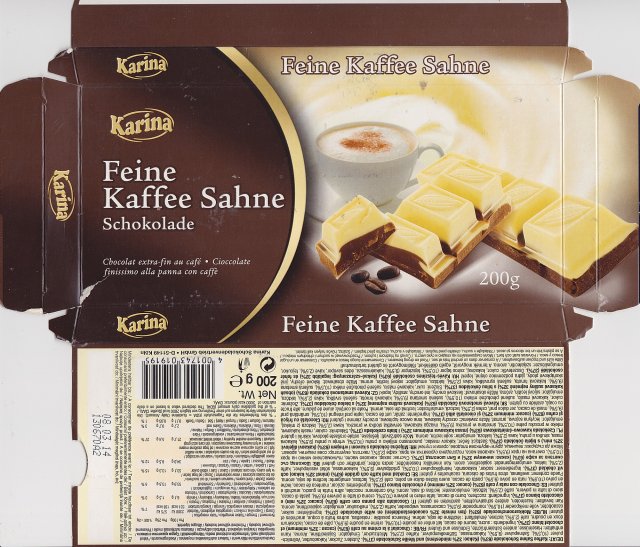 Karina srednie 5 Feine Kaffee Sahne