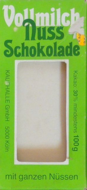 Kaufhalle Vollmilch Nuss Schokolade_cr